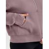 imageTrendy Queen Womens Hoodies Quarter Zip Pullover Oversized Sweatshirts Half Zip Pullover With Pockets Fall ClothesDarkpink