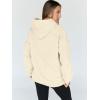 imageTrendy Queen Womens Oversized Hoodies Fleece Hooded Sweatshirts Casual Pullover Fall Winter Outfits Long Sleeve Tops 2025Apricot
