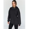 imageTrendy Queen Womens Oversized Hoodies Fleece Hooded Sweatshirts Casual Pullover Fall Winter Outfits Long Sleeve Tops 2025Black