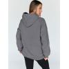 imageTrendy Queen Womens Oversized Hoodies Fleece Hooded Sweatshirts Casual Pullover Fall Winter Outfits Long Sleeve Tops 2025Darkgrey