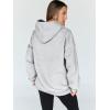 imageTrendy Queen Womens Oversized Hoodies Fleece Hooded Sweatshirts Casual Pullover Fall Winter Outfits Long Sleeve Tops 2025Grey