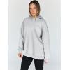 imageTrendy Queen Womens Oversized Hoodies Fleece Hooded Sweatshirts Casual Pullover Fall Winter Outfits Long Sleeve Tops 2025Grey