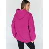 imageTrendy Queen Womens Oversized Hoodies Fleece Hooded Sweatshirts Casual Pullover Fall Winter Outfits Long Sleeve Tops 2025Hotpink