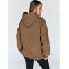 imageTrendy Queen Womens Oversized Hoodies Fleece Hooded Sweatshirts Casual Pullover Fall Winter Outfits Long Sleeve Tops 2025Khaki