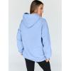 imageTrendy Queen Womens Oversized Hoodies Fleece Hooded Sweatshirts Casual Pullover Fall Winter Outfits Long Sleeve Tops 2025Lightblue