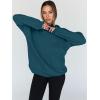 imageTrendy Queen Womens Oversized Hoodies Fleece Hooded Sweatshirts Casual Pullover Fall Winter Outfits Long Sleeve Tops 2025Navy