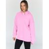 imageTrendy Queen Womens Oversized Hoodies Fleece Hooded Sweatshirts Casual Pullover Fall Winter Outfits Long Sleeve Tops 2025Pink