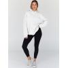 imageTrendy Queen Womens Oversized Hoodies Fleece Hooded Sweatshirts Casual Pullover Fall Winter Outfits Long Sleeve Tops 2025White