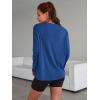imageTrendy Queen Womens Oversized Long Sleeve T Shirts 2025 Basic Crewneck Tee Fall Tops Casual Workout Y2K ClothesBlue