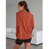 imageTrendy Queen Womens Oversized Long Sleeve T Shirts 2025 Basic Crewneck Tee Fall Tops Casual Workout Y2K ClothesMaple
