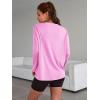 imageTrendy Queen Womens Oversized Long Sleeve T Shirts 2025 Basic Crewneck Tee Fall Tops Casual Workout Y2K ClothesPink