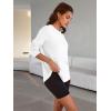imageTrendy Queen Womens Oversized Long Sleeve T Shirts 2025 Basic Crewneck Tee Fall Tops Casual Workout Y2K ClothesWhite