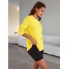 imageTrendy Queen Womens Oversized Long Sleeve T Shirts 2025 Basic Crewneck Tee Fall Tops Casual Workout Y2K ClothesYellow