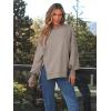 imageTrendy Queen Womens Oversized Sweatshirts Hoodies Crewneck Shirts Fall Outfits Teen Girls Y2k Winter ClothesCoffeegrey