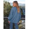 imageTrendy Queen Womens Oversized Sweatshirts Hoodies Crewneck Shirts Fall Outfits Teen Girls Y2k Winter ClothesGreyblue