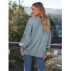 imageTrendy Queen Womens Oversized Sweatshirts Hoodies Crewneck Shirts Fall Outfits Teen Girls Y2k Winter ClothesGreygreen