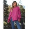 imageTrendy Queen Womens Oversized Sweatshirts Hoodies Crewneck Shirts Fall Outfits Teen Girls Y2k Winter ClothesHotpink