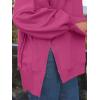 imageTrendy Queen Womens Oversized Sweatshirts Hoodies Crewneck Shirts Fall Outfits Teen Girls Y2k Winter ClothesHotpink