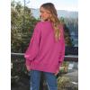 imageTrendy Queen Womens Oversized Sweatshirts Hoodies Crewneck Shirts Fall Outfits Teen Girls Y2k Winter ClothesHotpink