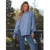 imageTrendy Queen Womens Oversized Sweatshirts Hoodies Crewneck Shirts Fall Outfits Teen Girls Y2k Winter ClothesLightblue