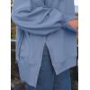 imageTrendy Queen Womens Oversized Sweatshirts Hoodies Crewneck Shirts Fall Outfits Teen Girls Y2k Winter ClothesLightblue