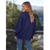 imageTrendy Queen Womens Oversized Sweatshirts Hoodies Crewneck Shirts Fall Outfits Teen Girls Y2k Winter ClothesNavyblue