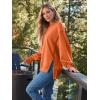 imageTrendy Queen Womens Oversized Sweatshirts Hoodies Crewneck Shirts Fall Outfits Teen Girls Y2k Winter ClothesOrange