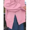 imageTrendy Queen Womens Oversized Sweatshirts Hoodies Crewneck Shirts Fall Outfits Teen Girls Y2k Winter ClothesPink