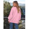 imageTrendy Queen Womens Oversized Sweatshirts Hoodies Crewneck Shirts Fall Outfits Teen Girls Y2k Winter ClothesPink