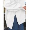 imageTrendy Queen Womens Oversized Sweatshirts Hoodies Crewneck Shirts Fall Outfits Teen Girls Y2k Winter ClothesWhite