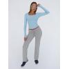 imageTrendy Queen Womens Long Sleeve Shirts Crop Tops Basic Tight Slim Fit Y2K T Shirts Winter Clothes 2024Baby Blue