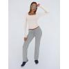imageTrendy Queen Womens Long Sleeve Shirts Crop Tops Basic Tight Slim Fit Y2K T Shirts Winter Clothes 2024Light Apricot