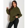 imageTrendy Queen Womens Oversized Hoodies Fleece Sweatshirts Long Sleeve Sweaters Pullover Fall Outfits Winter ClothesArmy Green
