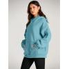 imageTrendy Queen Womens Oversized Hoodies Fleece Sweatshirts Long Sleeve Sweaters Pullover Fall Outfits Winter ClothesBaby Blue