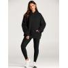 imageTrendy Queen Womens Oversized Hoodies Fleece Sweatshirts Long Sleeve Sweaters Pullover Fall Outfits Winter ClothesBlack
