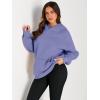 imageTrendy Queen Womens Oversized Hoodies Fleece Sweatshirts Long Sleeve Sweaters Pullover Fall Outfits Winter ClothesBlue Purple