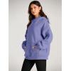 imageTrendy Queen Womens Oversized Hoodies Fleece Sweatshirts Long Sleeve Sweaters Pullover Fall Outfits Winter ClothesBlue Purple