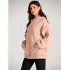 imageTrendy Queen Womens Oversized Hoodies Fleece Sweatshirts Long Sleeve Sweaters Pullover Fall Outfits Winter ClothesBlush Pink