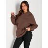 imageTrendy Queen Womens Oversized Hoodies Fleece Sweatshirts Long Sleeve Sweaters Pullover Fall Outfits Winter ClothesCoffee