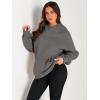 imageTrendy Queen Womens Oversized Hoodies Fleece Sweatshirts Long Sleeve Sweaters Pullover Fall Outfits Winter ClothesDark Grey