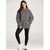 imageTrendy Queen Womens Oversized Hoodies Fleece Sweatshirts Long Sleeve Sweaters Pullover Fall Outfits Winter ClothesDark Grey