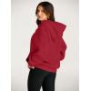 imageTrendy Queen Womens Oversized Hoodies Fleece Sweatshirts Long Sleeve Sweaters Pullover Fall Outfits Winter ClothesFiery Red