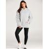 imageTrendy Queen Womens Oversized Hoodies Fleece Sweatshirts Long Sleeve Sweaters Pullover Fall Outfits Winter ClothesGrey