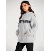 imageTrendy Queen Womens Oversized Hoodies Fleece Sweatshirts Long Sleeve Sweaters Pullover Fall Outfits Winter ClothesGrey Blacktrd