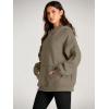 imageTrendy Queen Womens Oversized Hoodies Fleece Sweatshirts Long Sleeve Sweaters Pullover Fall Outfits Winter ClothesLight Coffee