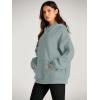 imageTrendy Queen Womens Oversized Hoodies Fleece Sweatshirts Long Sleeve Sweaters Pullover Fall Outfits Winter ClothesLight Green