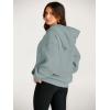 imageTrendy Queen Womens Oversized Hoodies Fleece Sweatshirts Long Sleeve Sweaters Pullover Fall Outfits Winter ClothesLight Green