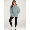 imageTrendy Queen Womens Oversized Hoodies Fleece Sweatshirts Long Sleeve Sweaters Pullover Fall Outfits Winter ClothesLight Green