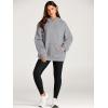 imageTrendy Queen Womens Oversized Hoodies Fleece Sweatshirts Long Sleeve Sweaters Pullover Fall Outfits Winter ClothesLight Grey