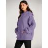 imageTrendy Queen Womens Oversized Hoodies Fleece Sweatshirts Long Sleeve Sweaters Pullover Fall Outfits Winter ClothesLight Purple